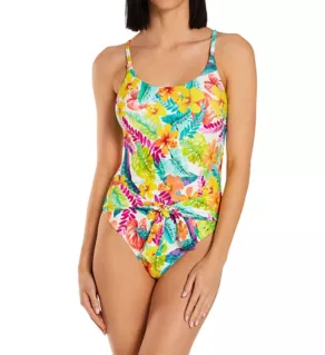 Tropical Adventure Tide Pool One Piece Swimsuit