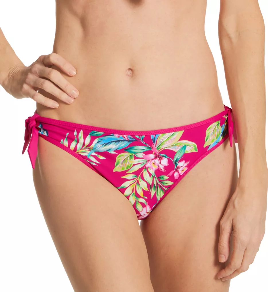 Orchid Oasis Lula Reversible Hipster Swim Bottom Orchid Oasis S