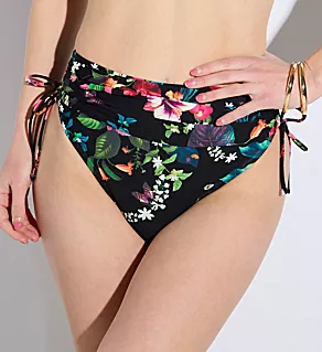 Fleur Noire Darci High Waist Swim Bottom Fleur Noir S