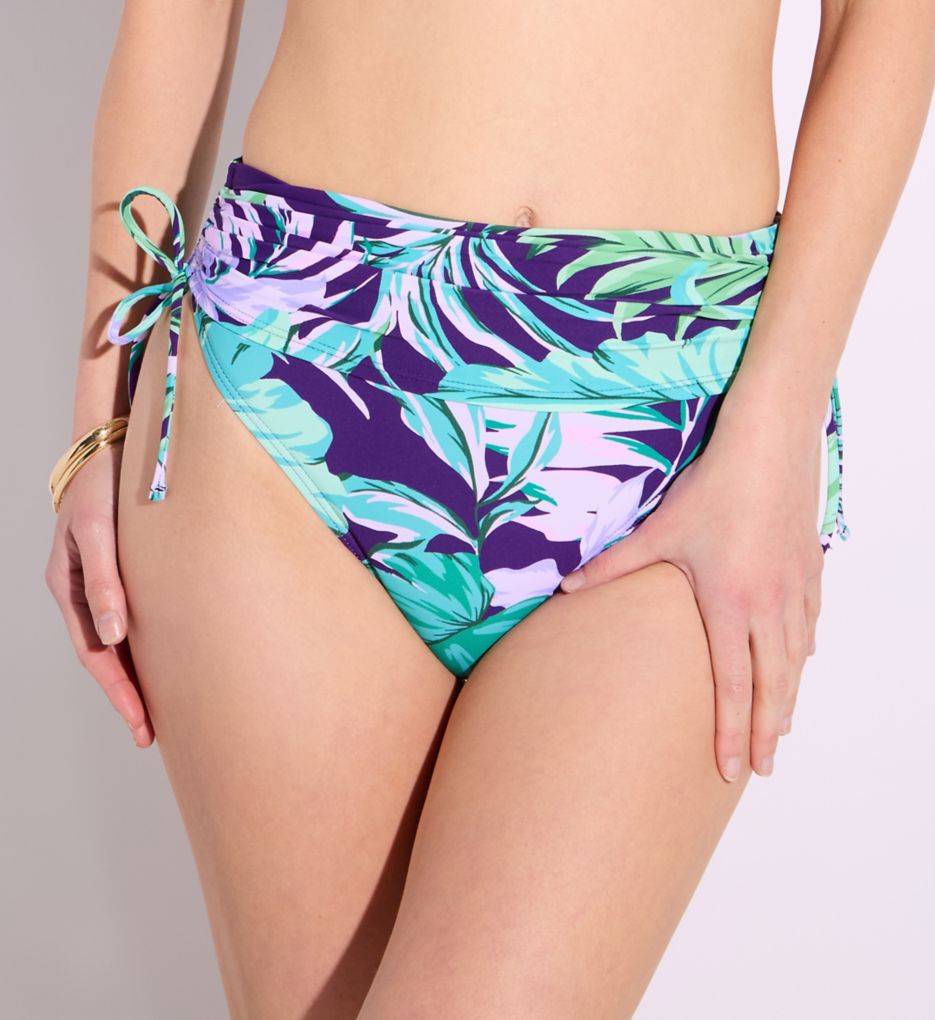 Sunsets Palm Shade Darci High Waist Swim Bottom 282BPS - Image 1
