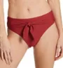 Sunsets Tuscan Red Tessa Tie High Rise Swim Bottom 29BTR - Image 1