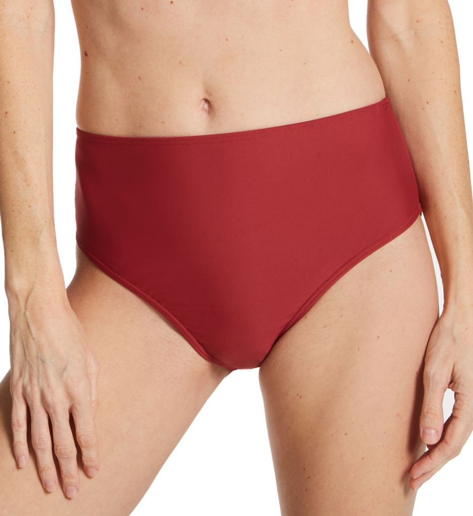 Tuscan Red High Road Swim Bottom-gs