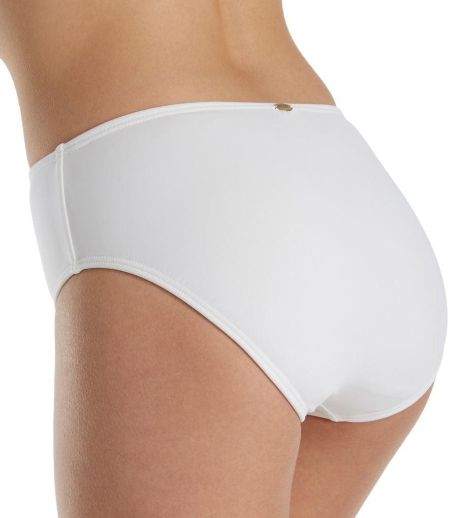 White Lily High Waist Brief Swim Bottom