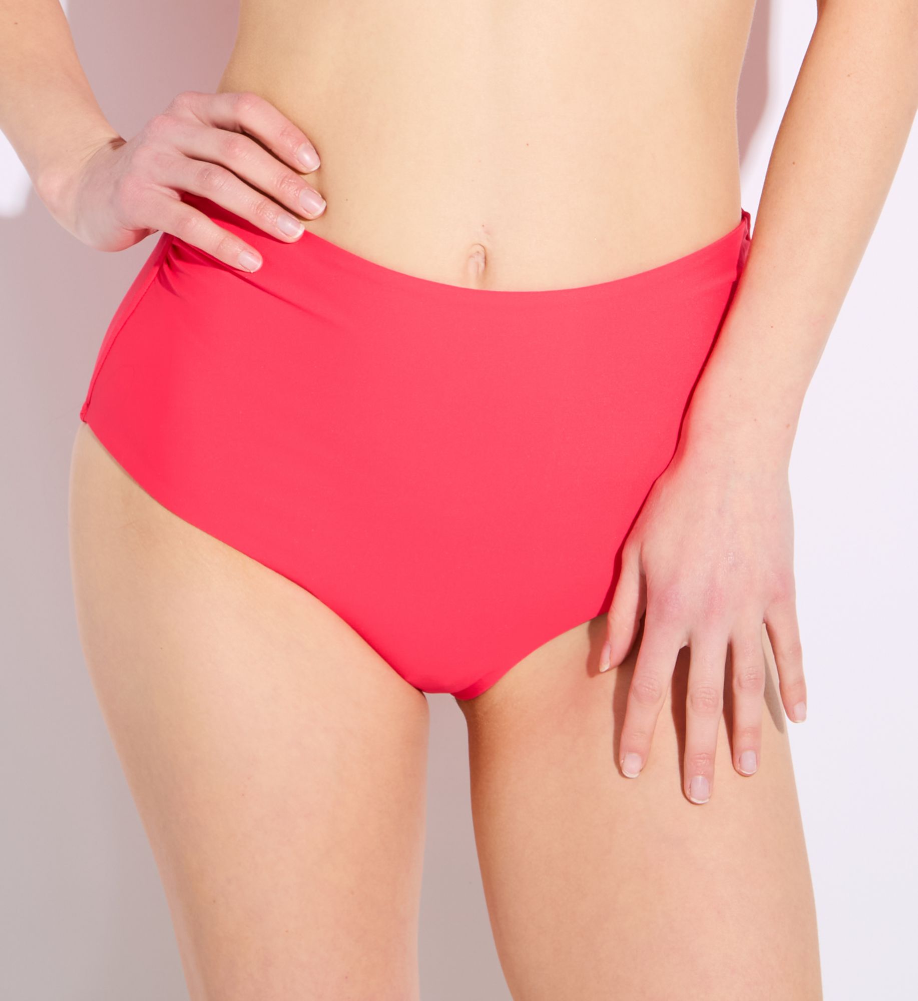 Sunsets Geranium Capri High Waist Swim Bottom 310BG - Image 1
