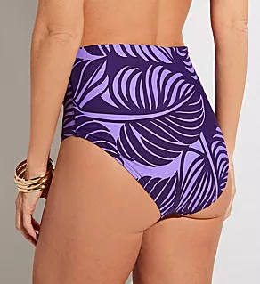 Mystic Palms Capri High Waist Swim Bottom