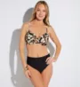 Sunsets Black Annie High Waist Swim Bottom 324BBLK - Image 5