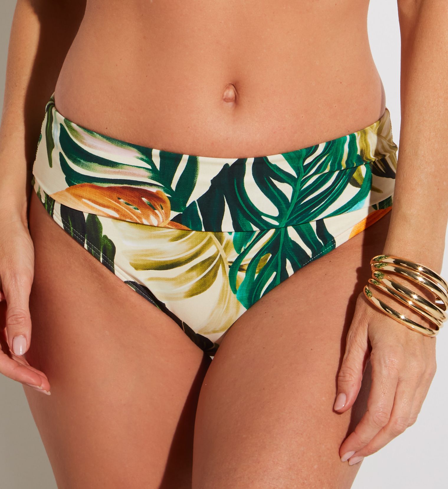 Sunsets Amber Oasis Hannah High Waist Swim Bottom 33BAO - Image 1