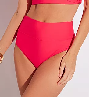 Geranium Hannah High Waist Swim Bottom Geranium 2X