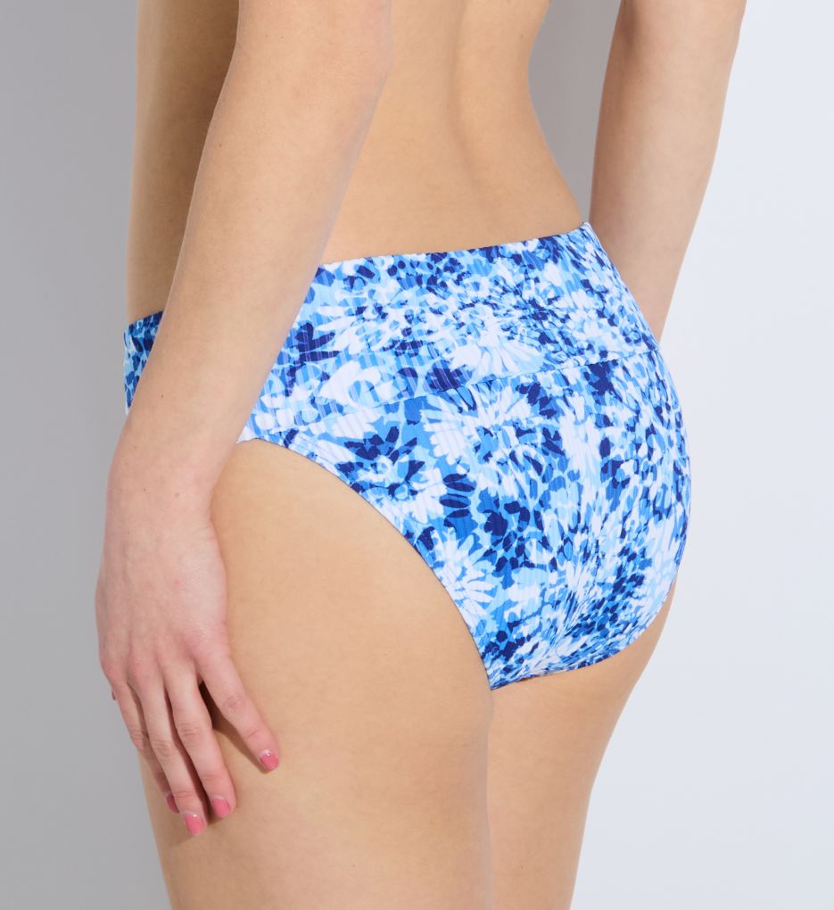 Sunsets Island Ink Rib Hannah High Waist Swim Bottom 33BIIR - Image 3
