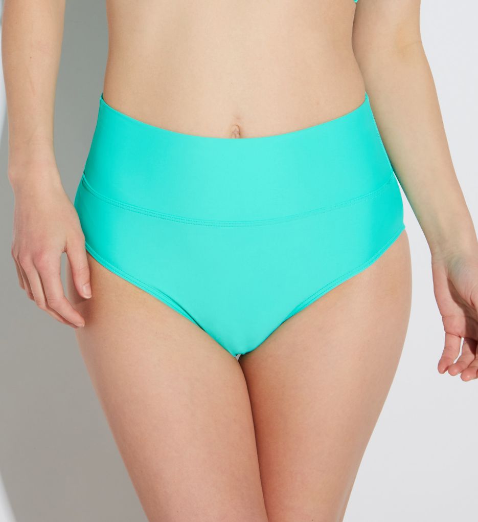 Sunsets Mint Hannah High Waist Swim Bottom