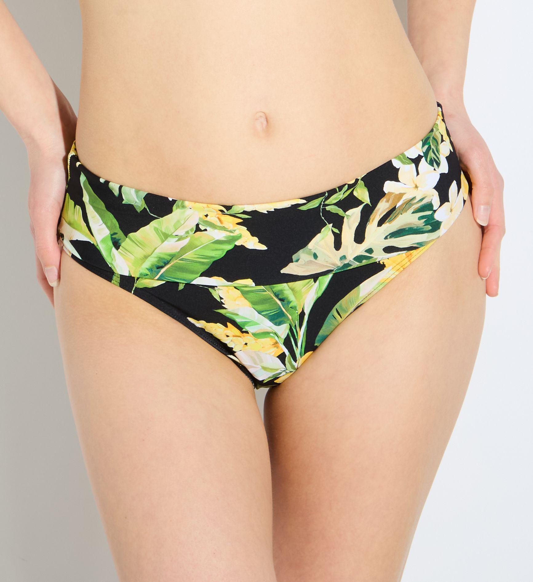 Sunsets Night Bloom Hannah High Waist Swim Bottom 33BNBM - Image 1