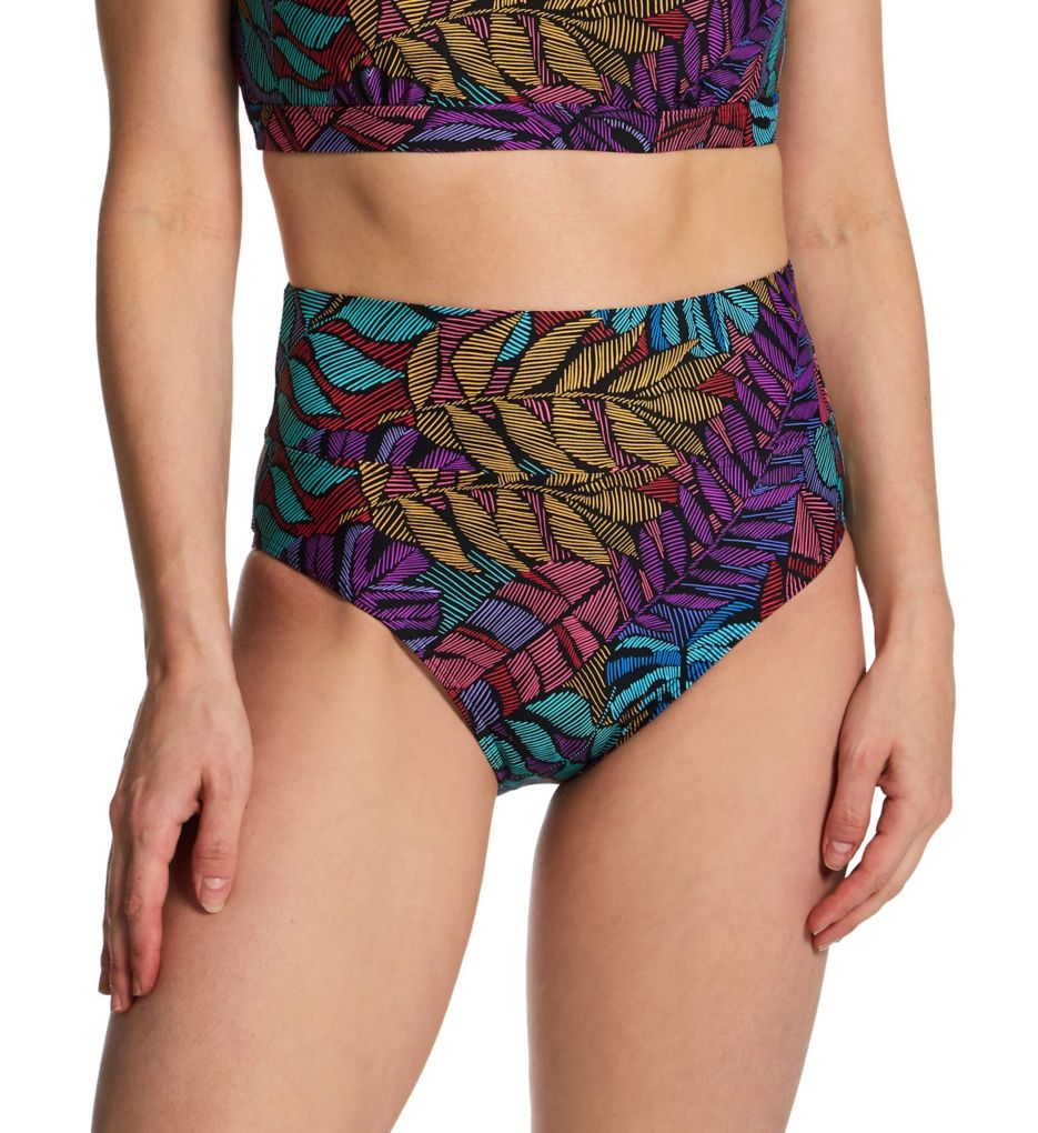 Panama Palms Hannah High Waist Swim Bottom