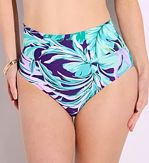 Palm Shade Hannah High Waist Swim Bottom Palm Shade S