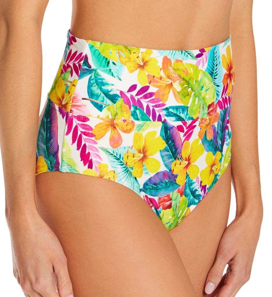 Tropical Adventure Hannah High Waist Swim Bottom