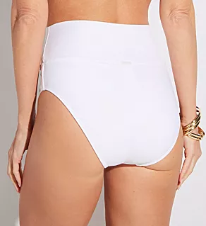 White Lily Hannah High Waist Swim Bottom