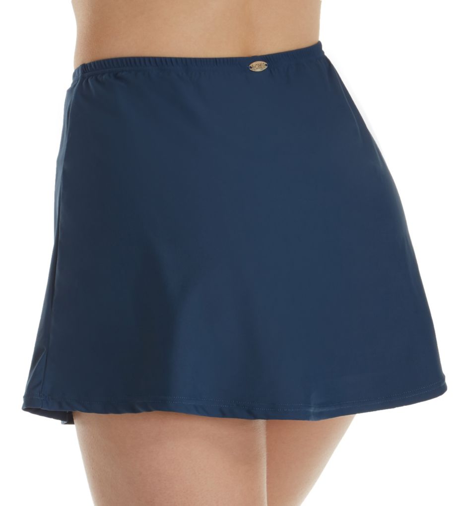 Slate Sidekick Skirted Short Swim Bottom