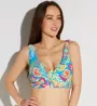 Sunsets Fiji Sandbar Rib Elsie Swim Top 523FSR