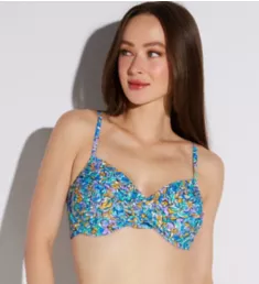 Pansy Fields Crossroads Underwire Swim Top