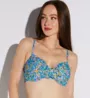 Sunsets Pansy Fields Crossroads Underwire Swim Top 52PF