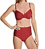 Sunsets Tuscan Red Crossroads Underwire Swim Top 52TR - Image 4