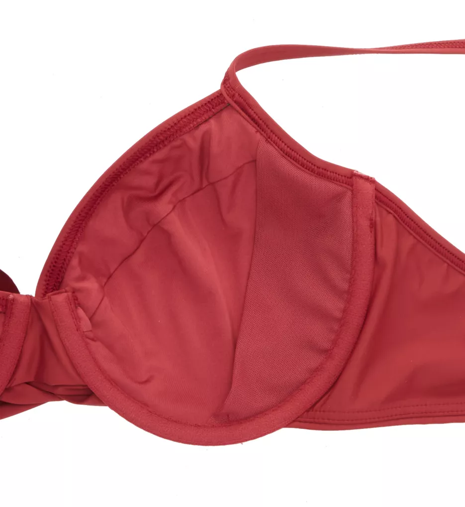 Sunsets Tuscan Red Crossroads Underwire Swim Top 52TR - Image 7