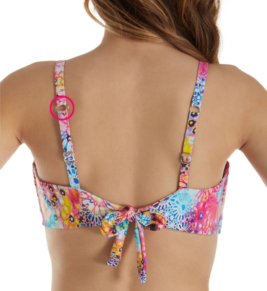 Whimsy Olivia Tie Back Underwire Swim Top