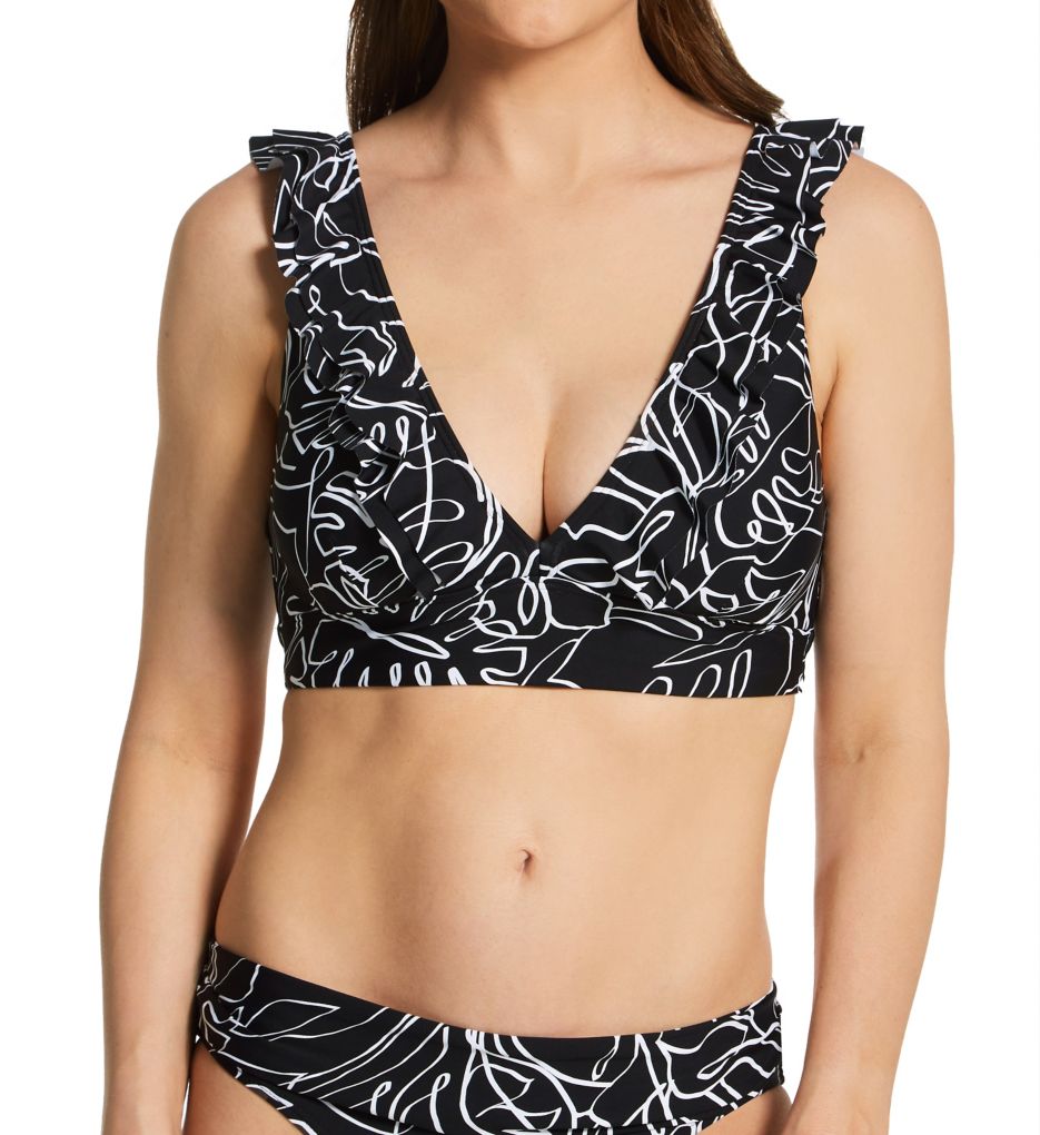 Willa Wireless Bralette Bikini Top (E-H Cup)