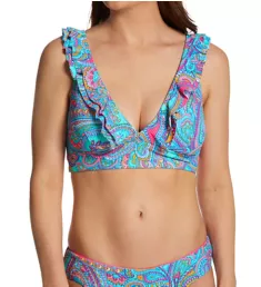 Paisley Pop Willa Wireless Swim Top Paisley Pop 40D