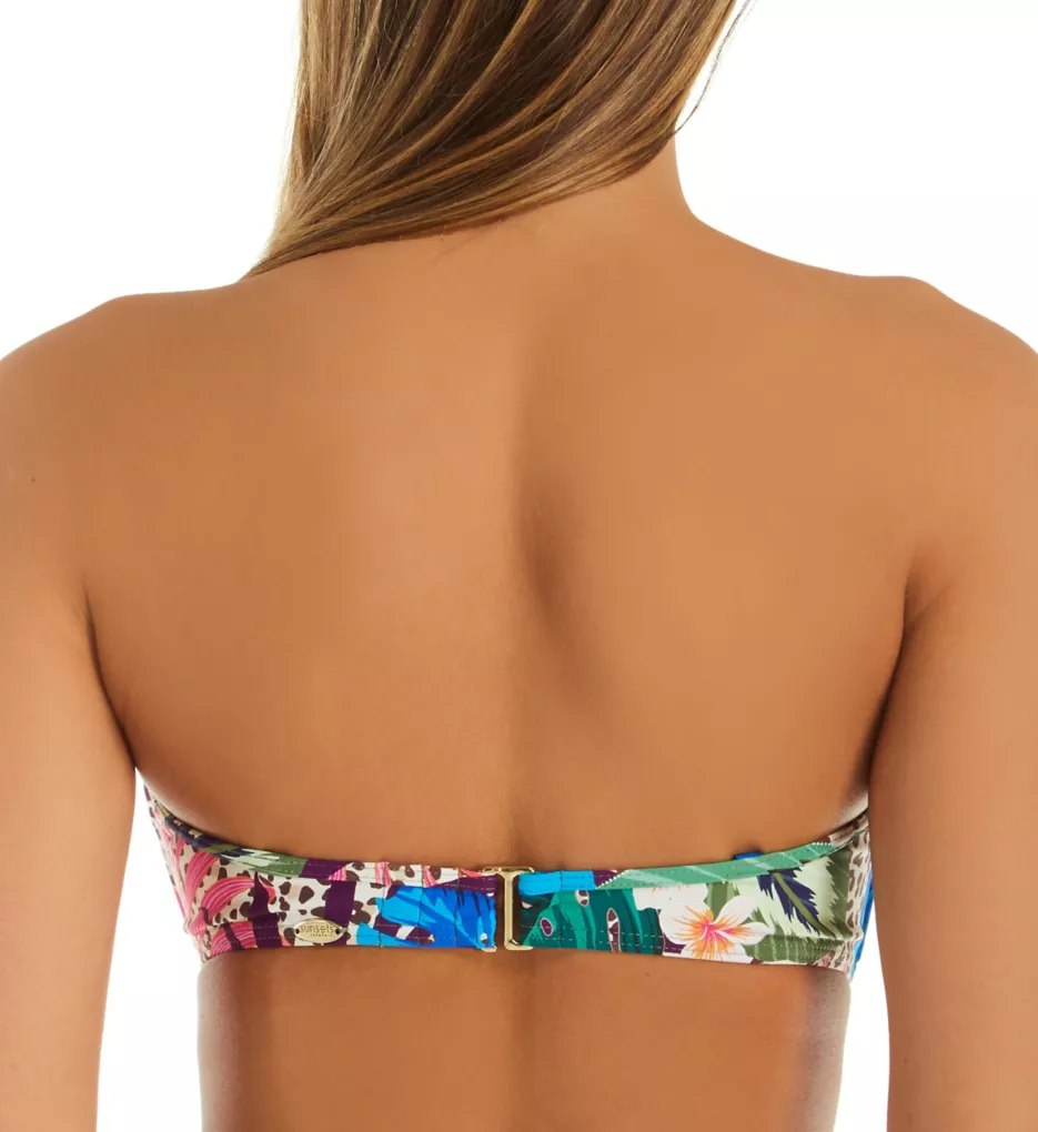 Island Safari Iconic Twist Bandeau Swim Top