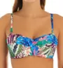 Sunsets Island Safari Iconic Twist Bandeau Swim Top 55IS - Image 1