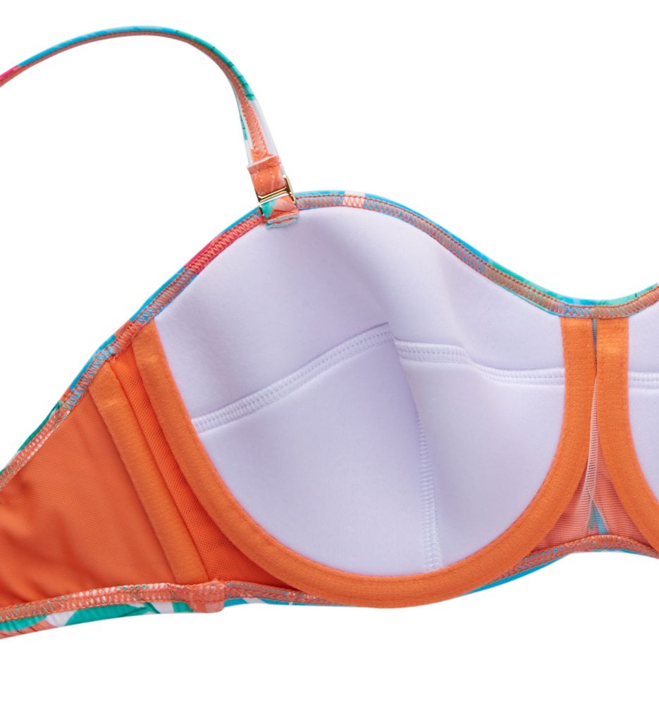 Tropicalia Iconic Twist Bandeau Swim Top-cs3