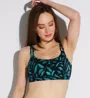 Sunsets Cascade Seagrass Texture Taylor Bralette Swim Top 56CST - Image 1