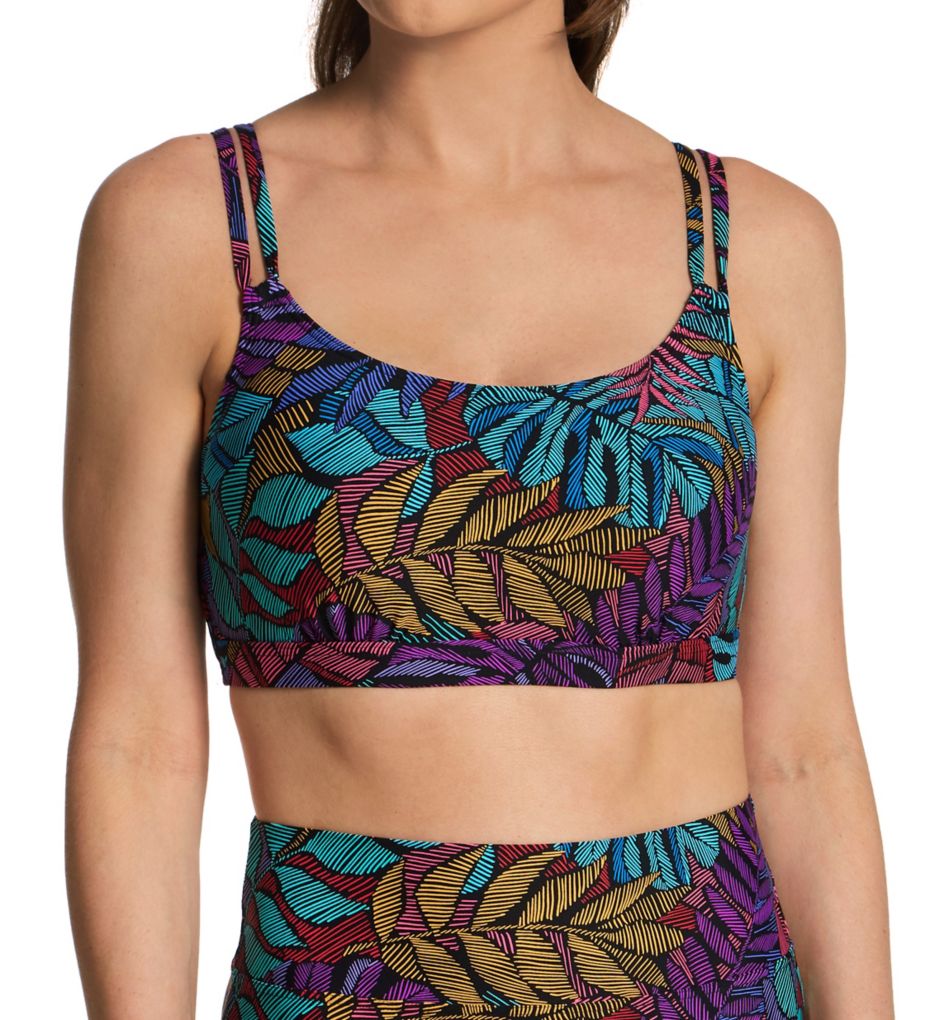 Moonlit Palms Taylor Bralette Swim Top