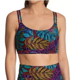 Panama Palms Taylor Bralette Swim Top