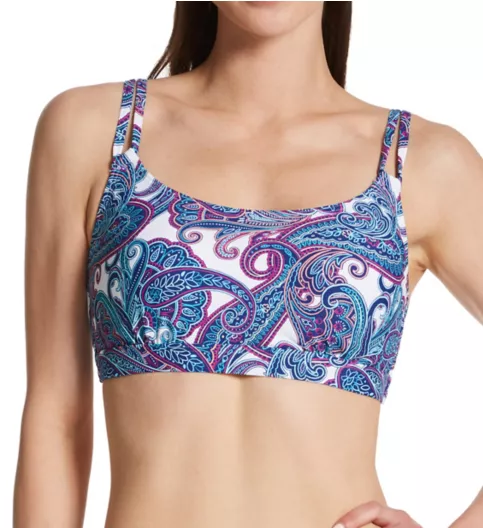 Sunsets Regatta Paisley Taylor Bralette Swim Top 56RP