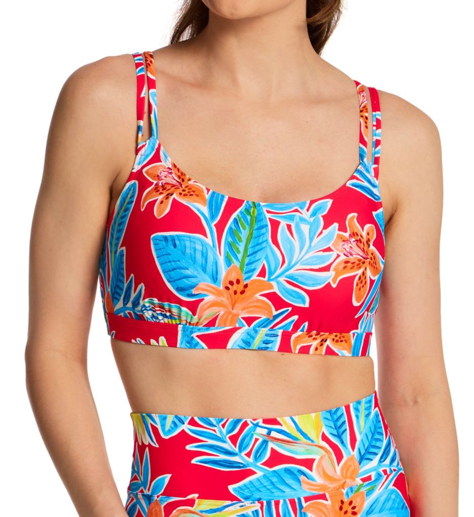 Sunsets Ocean Lily Wire-Free Bralette Bikini Top & Reviews