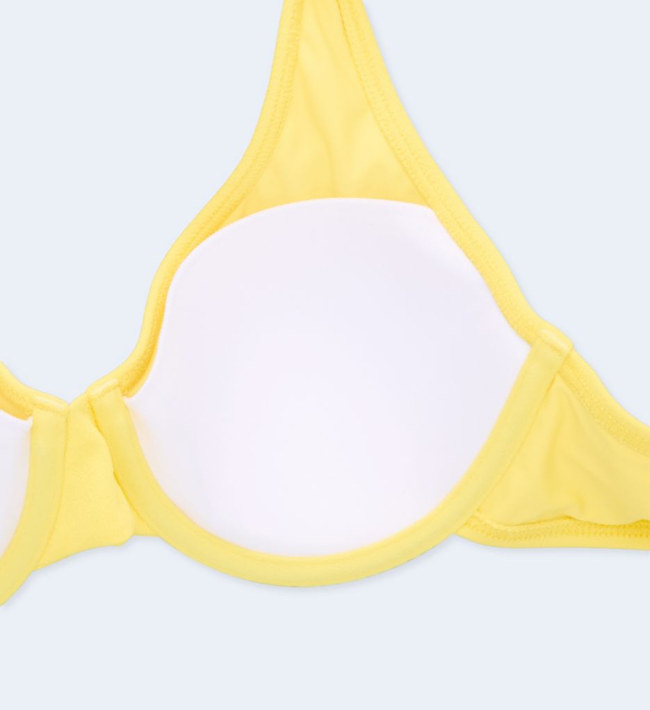 Sunsets Pineapple Crepe Ally Underwire Swim Top 572PC - Image 8