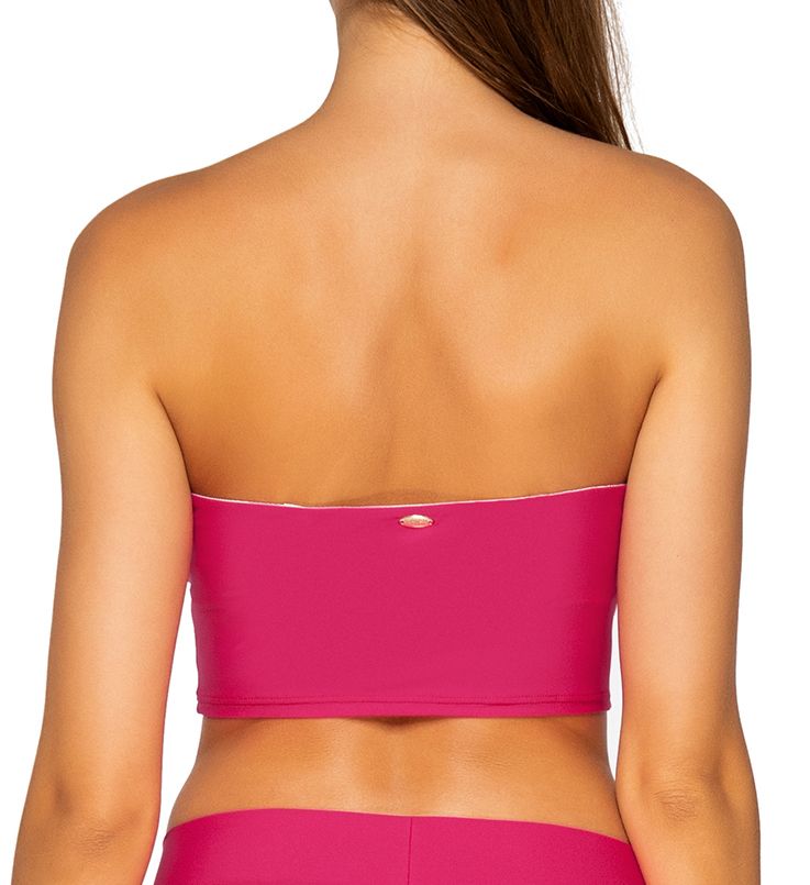 Pitaya Waverly Bandeau Swim Top-bs