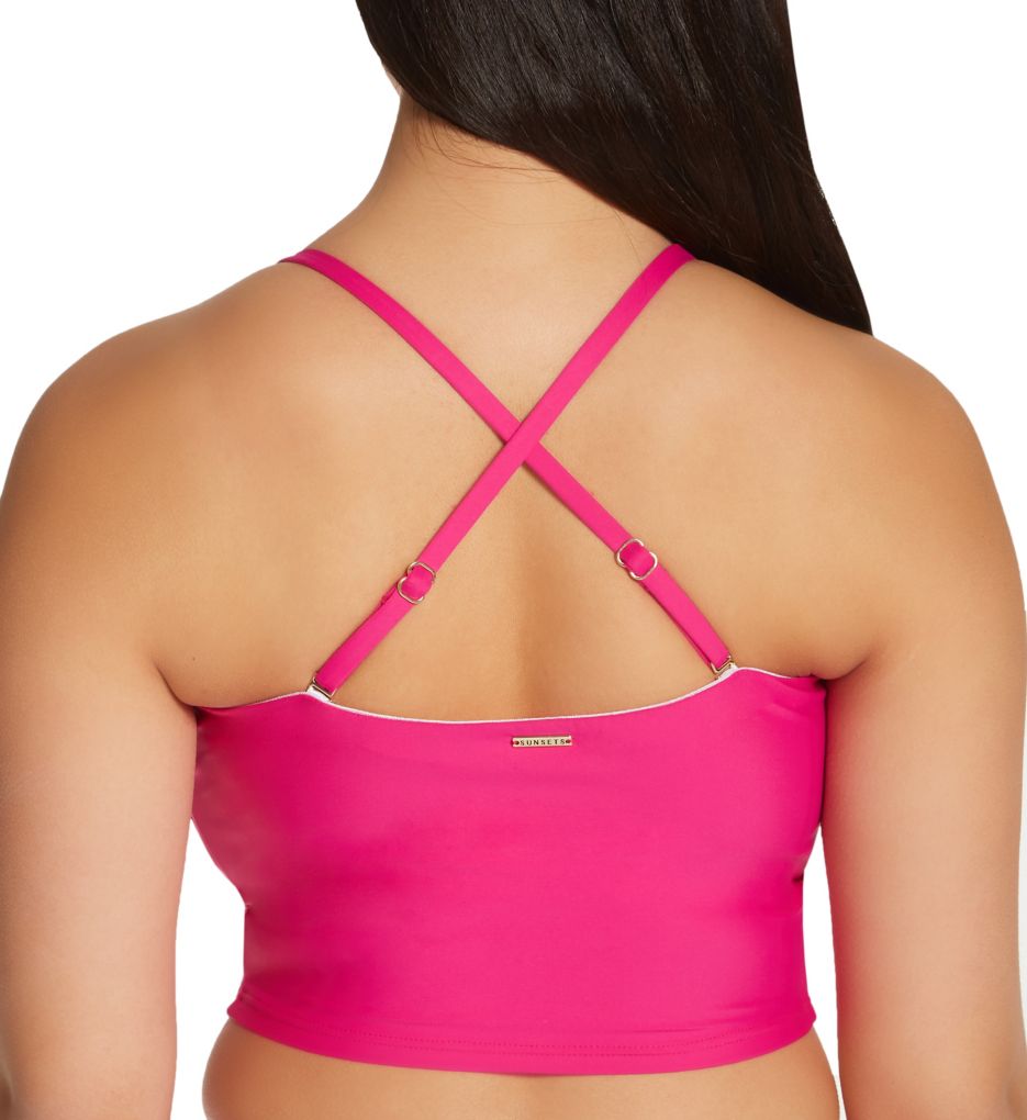 Pitaya Waverly Bandeau Swim Top-cs1