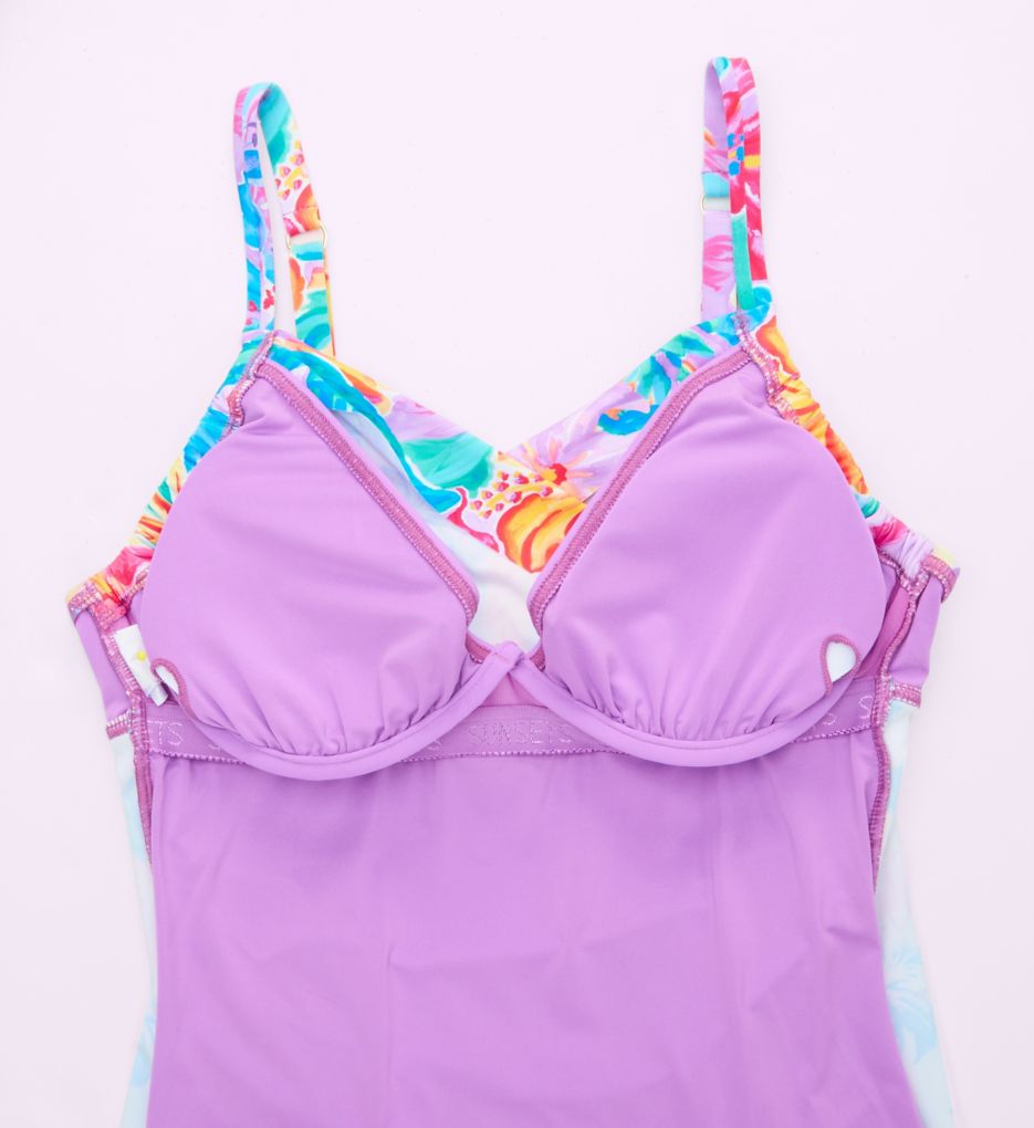 Sunsets Aloha Vista Serena Tankini Swim Top 709AV - Image 7