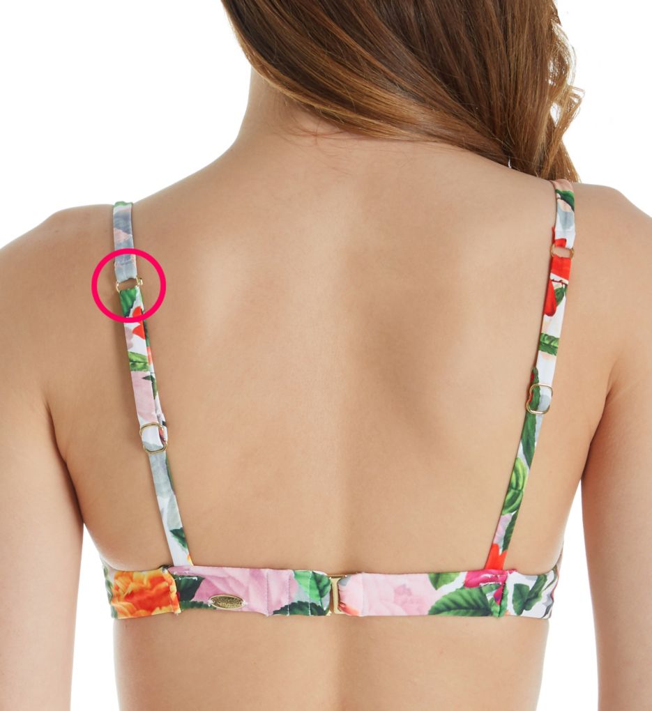 Rose Garden Legend Underwire Bikini Swim Top