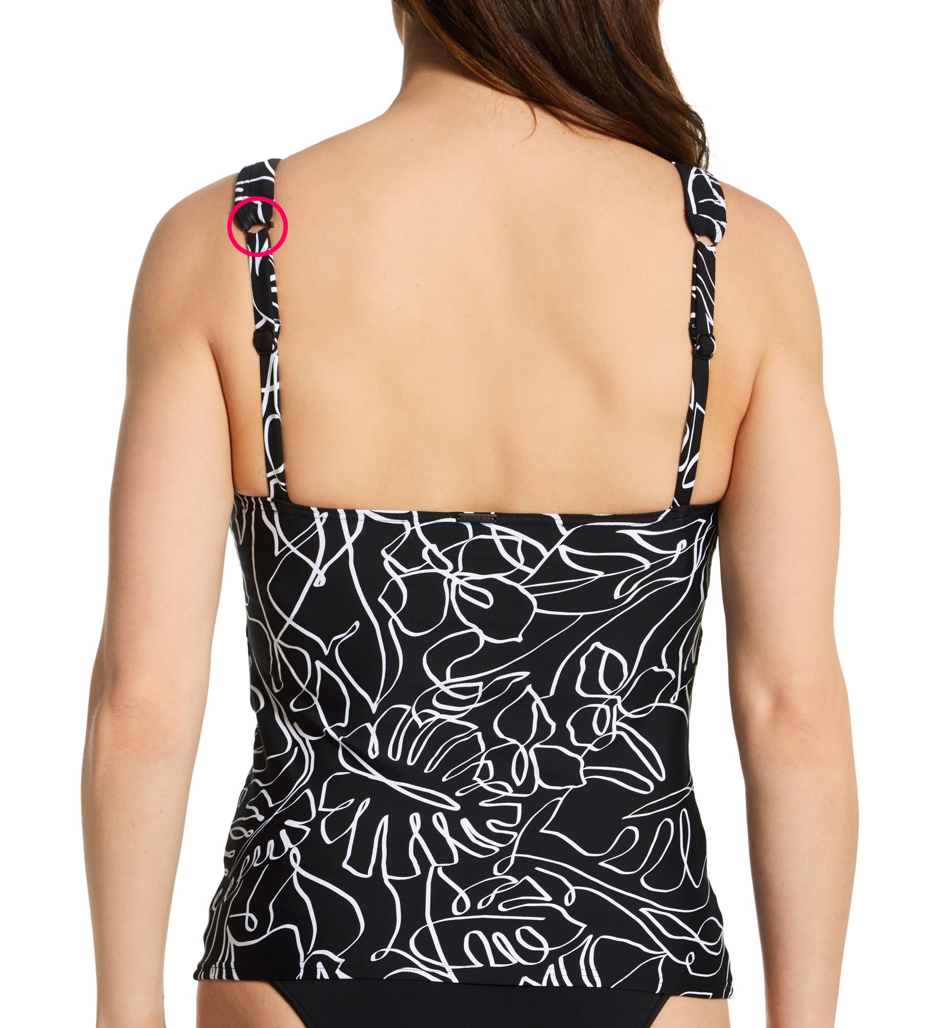 Lost Palms Elsie Tankini Swim Top Lost Palms 34E