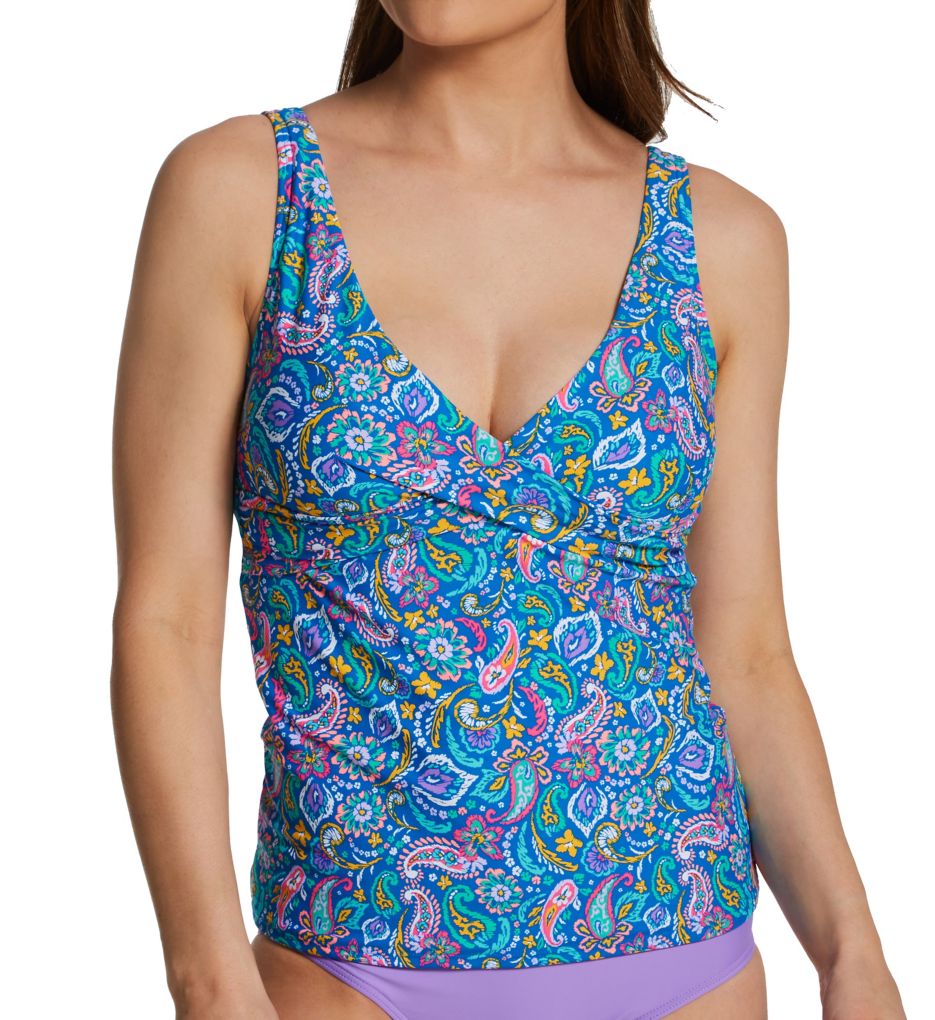 Persian Sky Elsie Tankini Swim Top-gs