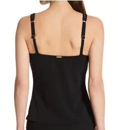 Taylor Underwire Tankini Swim Top Black 36E