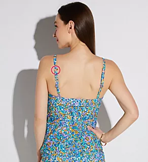 Pansy Fields Zuri V-Wire Tankini Swim Top