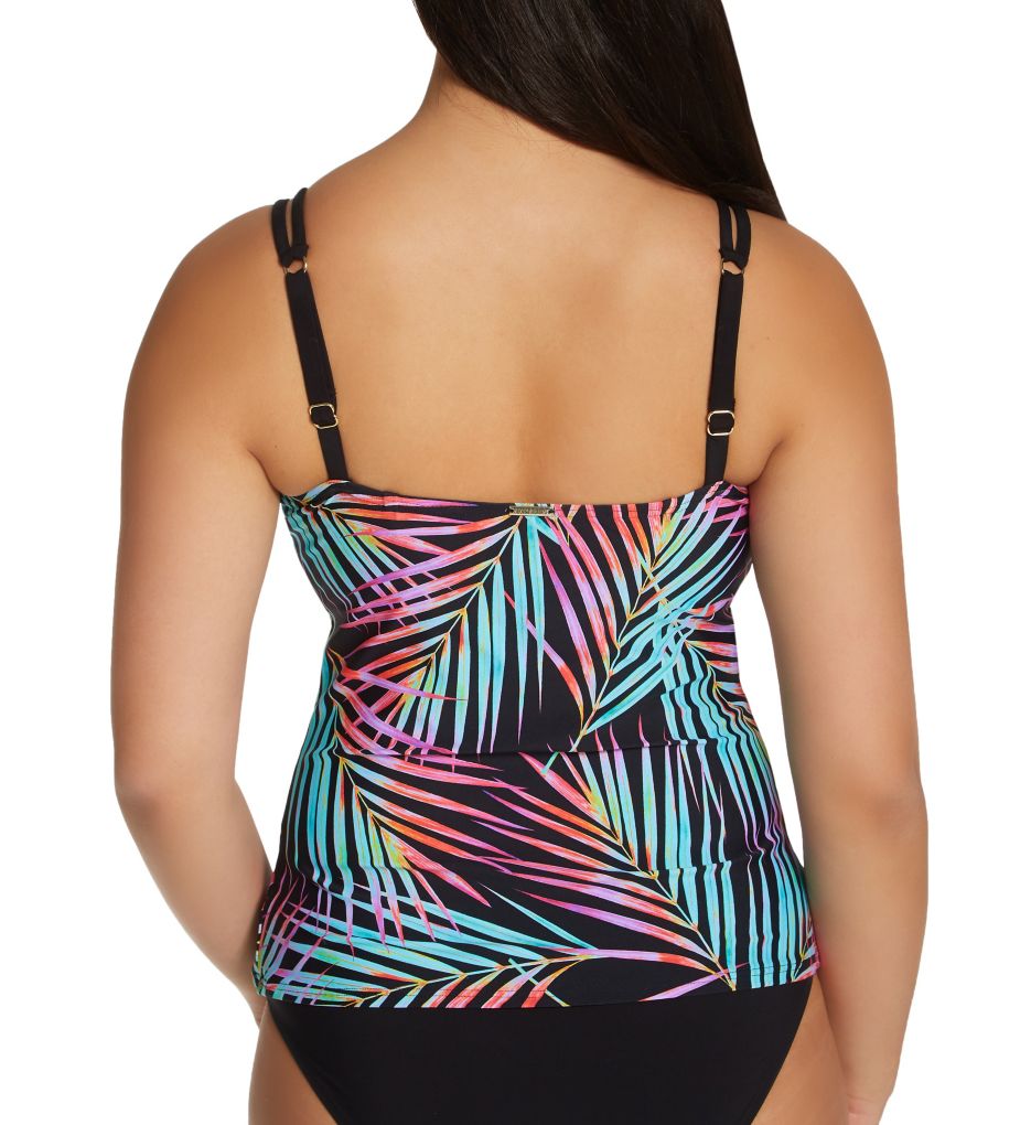 Moonlit Palms Taylor Tankini Swim Top-bs