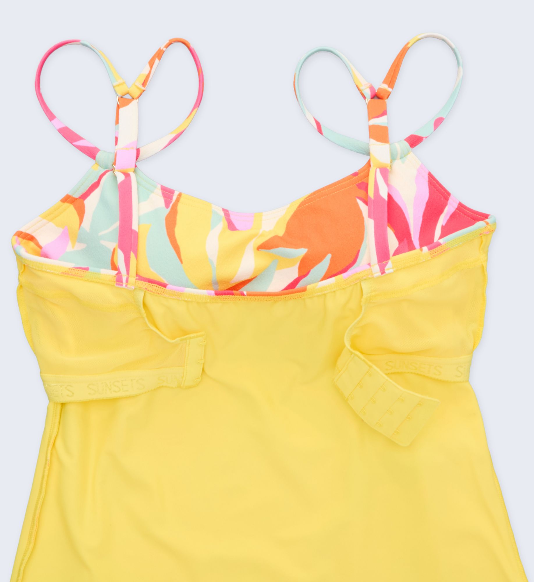 Sunsets Tropicolor Crepe Taylor Tankini Swim Top 75TCP - Image 5