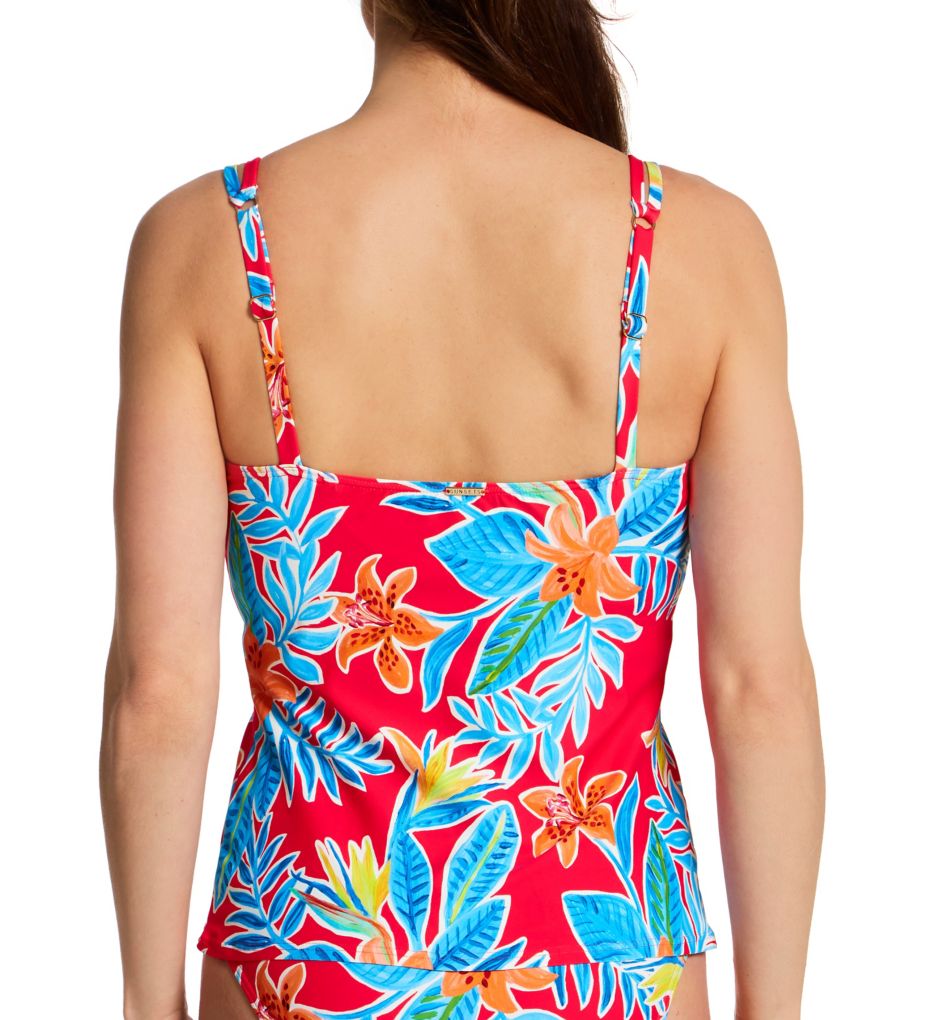 Sunsets Tiger Lily Taylor Tankini Swim Top Tiger Lilly 32F  - Image 2