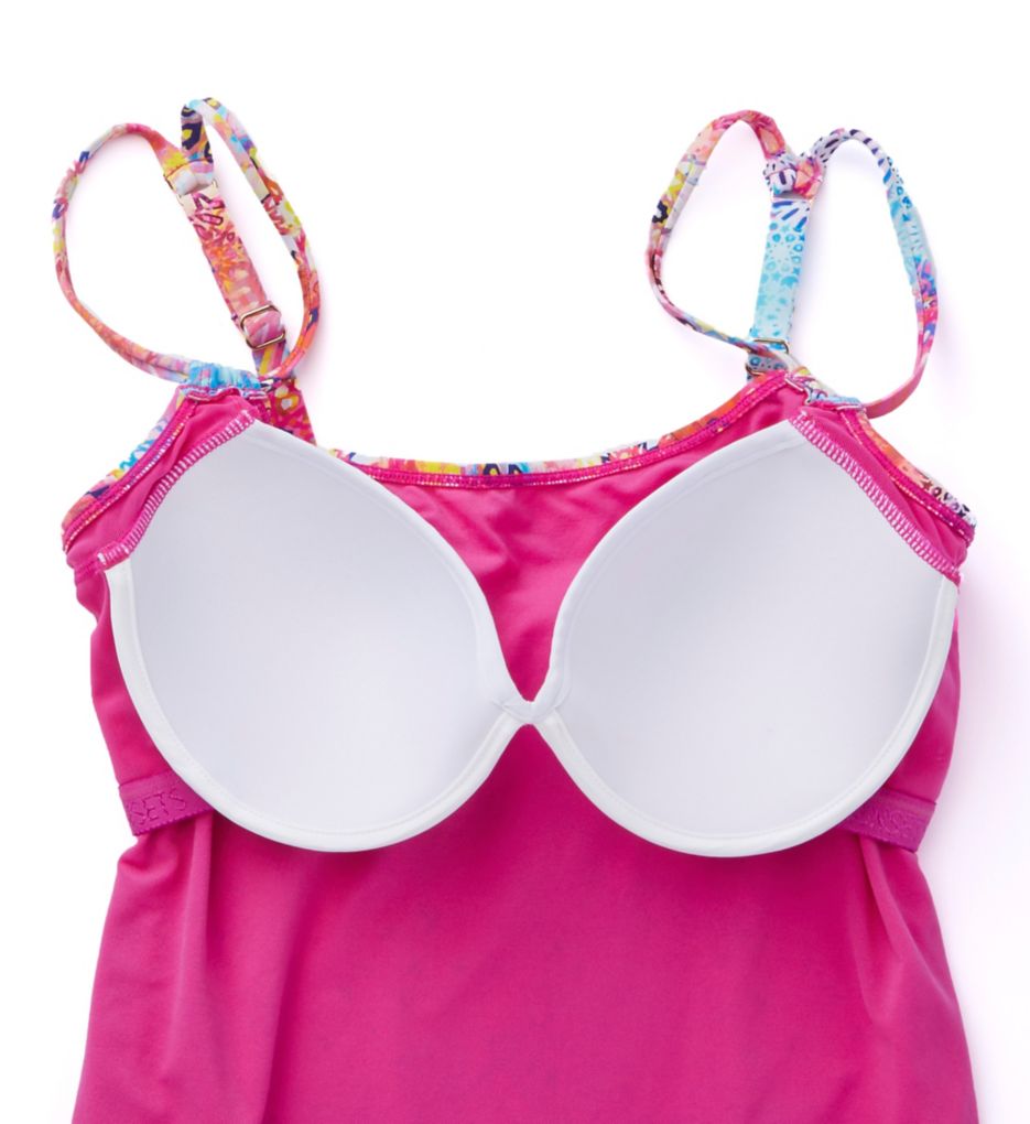 Whimsy Taylor Underwire Tankini Swim Top-cs4