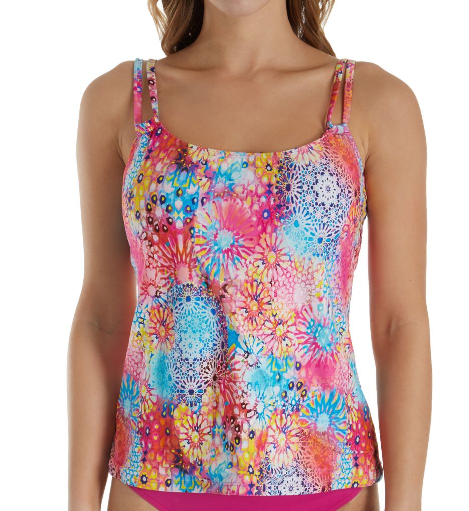 Whimsy Taylor Underwire Tankini Swim Top-fs